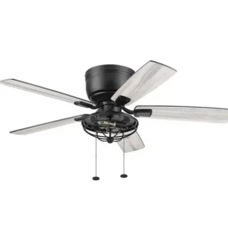 * Ceiling Fans|Flash Sale Patriot Lighting™ Annetta 52″ Matte Black Led Indoor/Outdoor Ceiling Fan