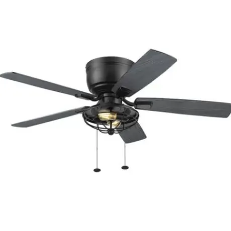 * Ceiling Fans|Flash Sale Patriot Lighting™ Annetta 52″ Matte Black Led Indoor/Outdoor Ceiling Fan