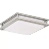 * Indoor Lighting|Flash Sale Patriot Lighting® Horizon Satin Nickel Flush Mount Ceiling Light