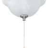 * Ceiling Fans|Flash Sale Patriot Lighting® White Swirled Marble Bowl Led Ceiling Fan Light