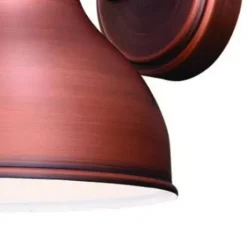 * Outdoor Lighting|Flash Sale Patriot Lighting® Dualux Lincoln Brushed Copper Motion Sensor Outdoor Wall Light