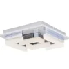 * Indoor Lighting|Flash Sale Patriot Lighting® Leisa Chrome Integrated Led Flush Mount Ceiling Light
