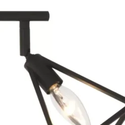 * Indoor Lighting|Flash Sale Patriot Lighting® Tribeck Matte Black 3-Light Fixed Track Light