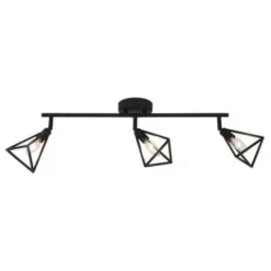 * Indoor Lighting|Flash Sale Patriot Lighting® Tribeck Matte Black 3-Light Fixed Track Light