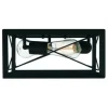 * Indoor Lighting|Flash Sale Patriot Lighting® Carah Matte Black 3-Light Flush Mount Ceiling Light