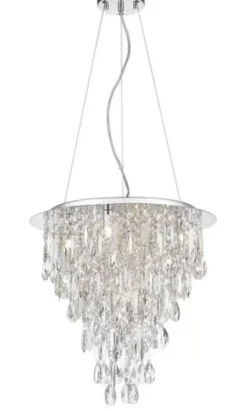 * Indoor Lighting|Flash Sale Patriot Lighting® Shana Silver 5-Light Chandelier