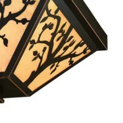 * Outdoor Lighting|Flash Sale Patriot Lighting® Tree Burnished Bronze 3-Light Outdoor Flush Mount Ceiling Light