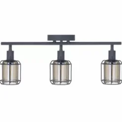 * Indoor Lighting|Flash Sale Patriot Lighting® Dorian Matte Gray 3-Light Track Light