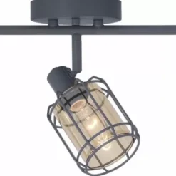 * Indoor Lighting|Flash Sale Patriot Lighting® Dorian Matte Gray 3-Light Track Light