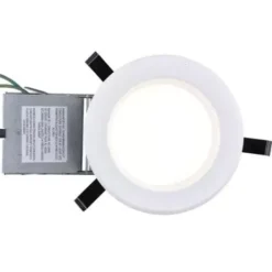 * Indoor Lighting|Flash Sale Patriot Lighting® 4″ Remodel Housing Airtight Recessed Downlight Kit – 6 Pack