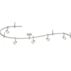 * Indoor Lighting|Flash Sale Patriot Lighting® Sutton 5-Light Silver Led Flexible Track Lighting Set