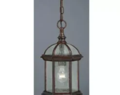 * Outdoor Lighting|Flash Sale Patriot Lighting® Manor 14-1/4″ Royal Bronze Outdoor Pendant Light