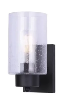 * Indoor Lighting|Flash Sale Patriot Lighting® Sage Matte Black 1-Light Indoor Wall Light