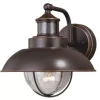 * Outdoor Lighting|Hot Sale Patriot Lighting® Dualux® Harwich Burnished Bronze Outdoor Wall Light