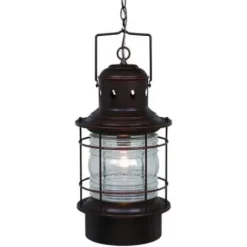 * Outdoor Lighting|Hot Sale Patriot Lighting® Bainbridge Burnished Bronze Outdoor Pendant Light