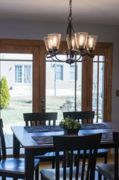 * Indoor Lighting|Hot Sale Patriot Lighting® Cinta Oil Rubbed Bronze 5 Light Chandelier