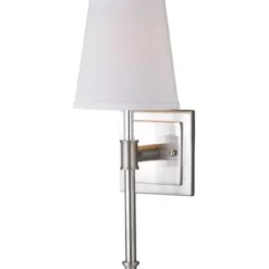 * Indoor Lighting|Hot Sale Patriot Lighting® Ritz Satin Nickel 1 Light Vanity Light
