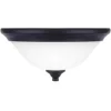 * Indoor Lighting|Hot Sale Patriot Lighting® Dee Rubbed Antique Bronze 2-Light Flush Mount Ceiling Light