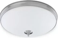 * Indoor Lighting|Hot Sale Patriot Lighting® Legend Brushed Nickel Integrated Led Flush Mount Ceiling Light