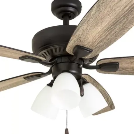 * Ceiling Fans|Hot Sale Patriot Lighting™ Tisbury Ii 52″ Bronze Indoor Led Ceiling Fan