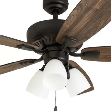 * Ceiling Fans|Hot Sale Patriot Lighting™ Tisbury Ii 52″ Bronze Indoor Led Ceiling Fan