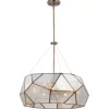 * Indoor Lighting|Hot Sale Patriot Lighting® Euclid Aged Brass 5 Light Pendant