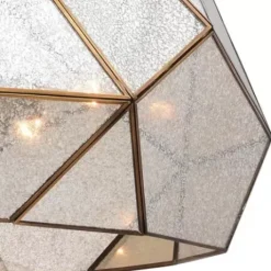 * Indoor Lighting|Hot Sale Patriot Lighting® Euclid Aged Brass 5 Light Pendant