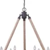* Indoor Lighting|Hot Sale Patriot Lighting® Dawsyn Oil-Rubbed Bronze 6-Light Chandelier