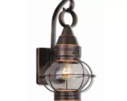 * Outdoor Lighting|Hot Sale Patriot Lighting® Chatham Burnished Bronze Outdoor Wall Light
