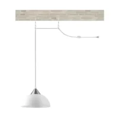 * Indoor Lighting|Hot Sale Patriot Lighting® Maddie Brushed Nickel Swag Pendant