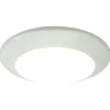 * Indoor Lighting|Hot Sale Patriot Lighting® 7″ White Disc Light – 2 Pack