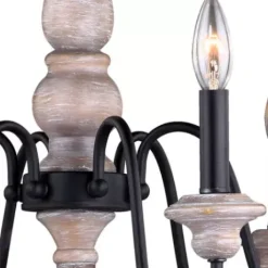 * Indoor Lighting|Hot Sale Patriot Lighting® Georgetown Oil Burnised Bronze 6 Light Chandelier