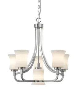 * Indoor Lighting|Hot Sale Patriot Lighting® Joelle 6-Light Brushed Nickel Chandelier