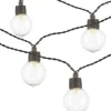 * Outdoor Lighting|New Patriot Lighting® 39′ 8″ 40-Light Clear Globe Led String Light