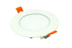 * Indoor Lighting|New Patriot Lighting® 4″ Integrated Led Ultra-Thin Round Downlight – 4 Pack