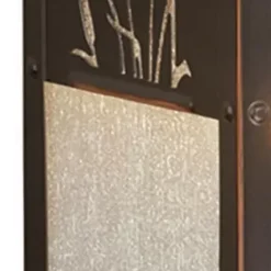 * Outdoor Lighting|New Patriot Lighting® Cattail Burnished Bronze Outdoor Wall Light