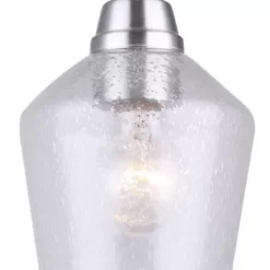 * Indoor Lighting|New Patriot Lighting® Caylon Brushed Nickel 1 Light Pendant