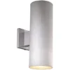 * Outdoor Lighting|New Patriot Lighting® Chiasso Satin Aluminum 2-Light Outdoor Wall Light