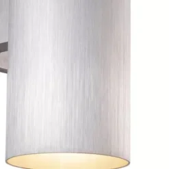 * Outdoor Lighting|New Patriot Lighting® Chiasso Satin Aluminum 2-Light Outdoor Wall Light