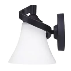 * Indoor Lighting|New Patriot Lighting® Dee Rubbed Antique Bronze 1-Light Vanity Light