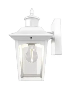 * Outdoor Lighting|New Patriot Lighting® Dualux Eloise Ii White Motion Sensor Outdoor Security Wall Light