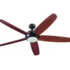* Ceiling Fans|New Patriot Lighting® Elegant Home Hubbard 62″ Bronze Indoor Led Ceiling Fan
