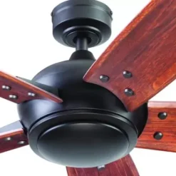 * Ceiling Fans|New Patriot Lighting® Elegant Home Hubbard 62″ Bronze Indoor Led Ceiling Fan