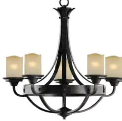 * Indoor Lighting|New Patriot Lighting Elegant Home Patriot Lighting® Elegant Home Oakland 5-Light Reclaimed Wood Chandelier