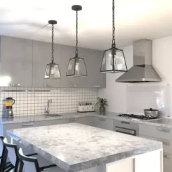 * Indoor Lighting|New Patriot Lighting® Grant Black 1 Light Mini Pendant
