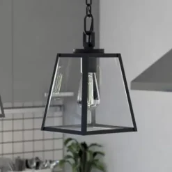 * Indoor Lighting|New Patriot Lighting® Grant Black 1 Light Mini Pendant