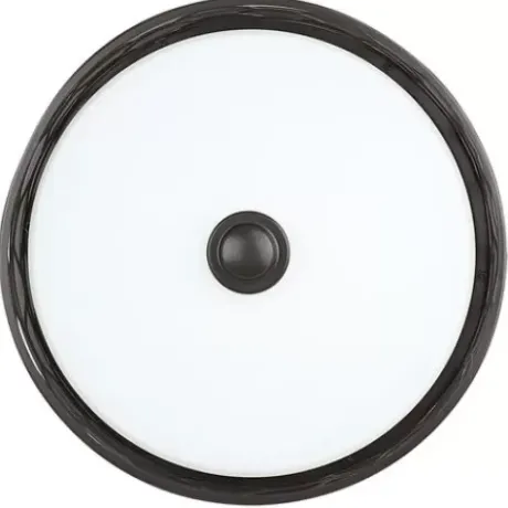 * Indoor Lighting|New Patriot Lighting® Haven Bronze Integrated Led Flush Mount Ceiling Light