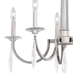 * Indoor Lighting|New Patriot Lighting® Hoyne Polished Nickel 5 Light Chandelier