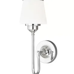 * Indoor Lighting|New Patriot Lighting® Kelsy Chrome 1 Light Vanity Light