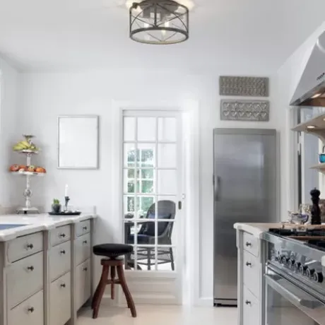 * Indoor Lighting|New Patriot Lighting® Lizzie Matte Black 3-Light Flush Mount Ceiling Light